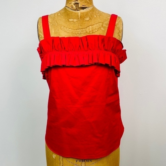 Amanda Uprichard Ruffle Tank - Picture 1 of 4